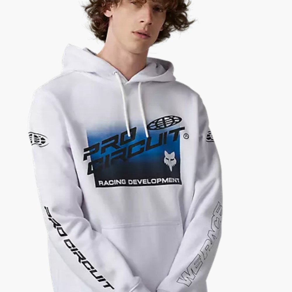 Fox fleece hoodie